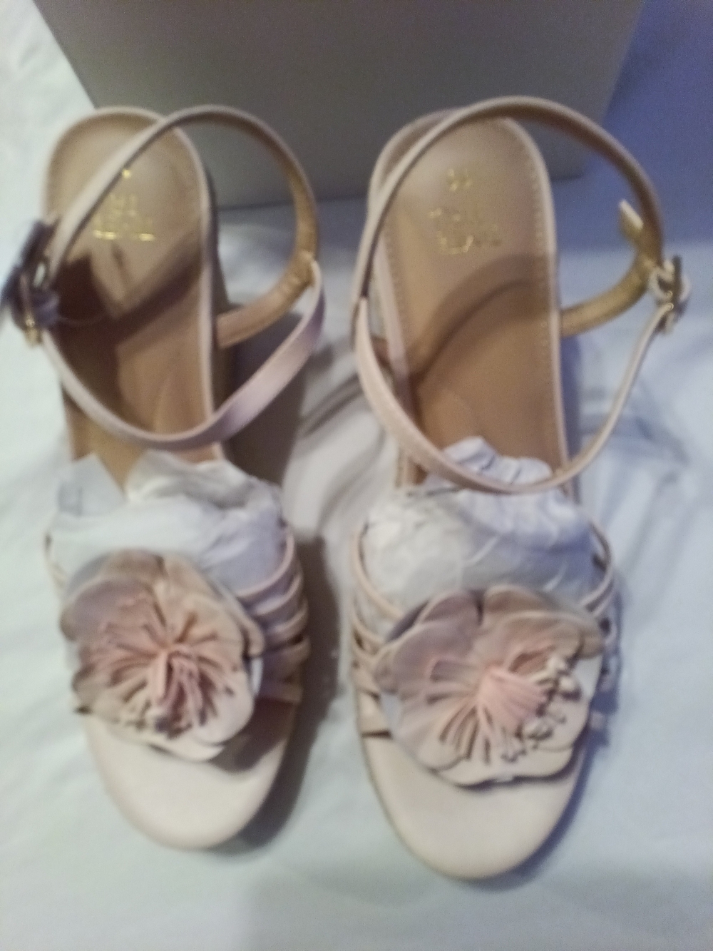 Wedge Heels in Light Pink - Women's Size 11